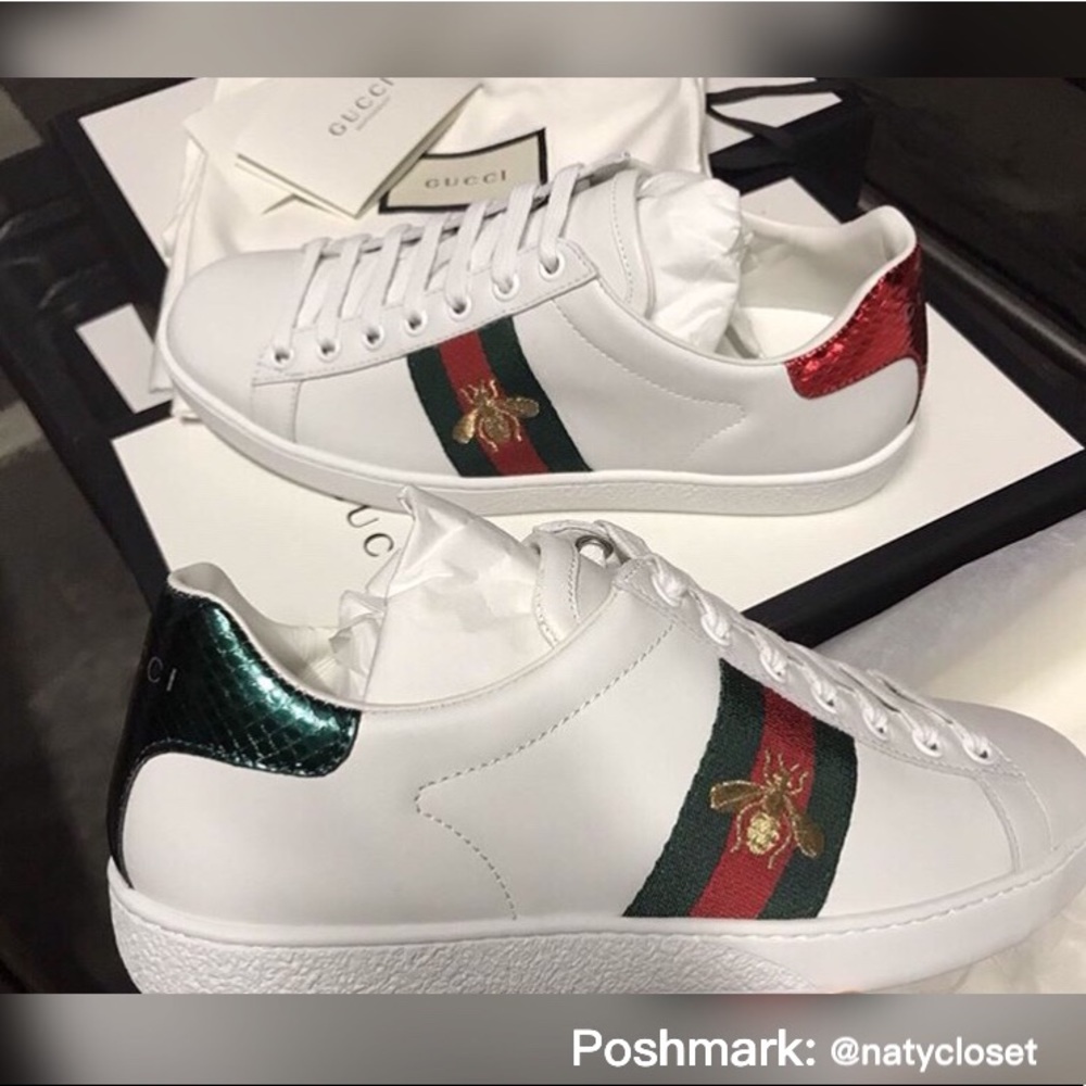 Gucci Ace Bee Embroidered